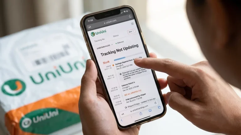 UniUni Tracking Not Updating